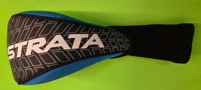 STRATA 3 FAIRWAY WOOD HEADCOVER BLACK - BLUE - WHITE - GRAY