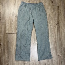 Nike Dri-FIT Pants Mens Medium Gray Athletic Drawstring Pockets Relaxed
