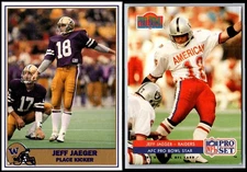 1992 Jeff Jaeger (2) Card Lot - Almost Gone – Get Yours Before They’re All Ta...
