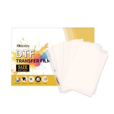100 Sheets DTF Transfer Film 8.5x11 Inches, Clear Transfer Paper  Sublimatio...
