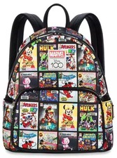 Disney x Loungefly Mickey Mouse and Friends Marvel Comics 2023 Mini Backpack NEW