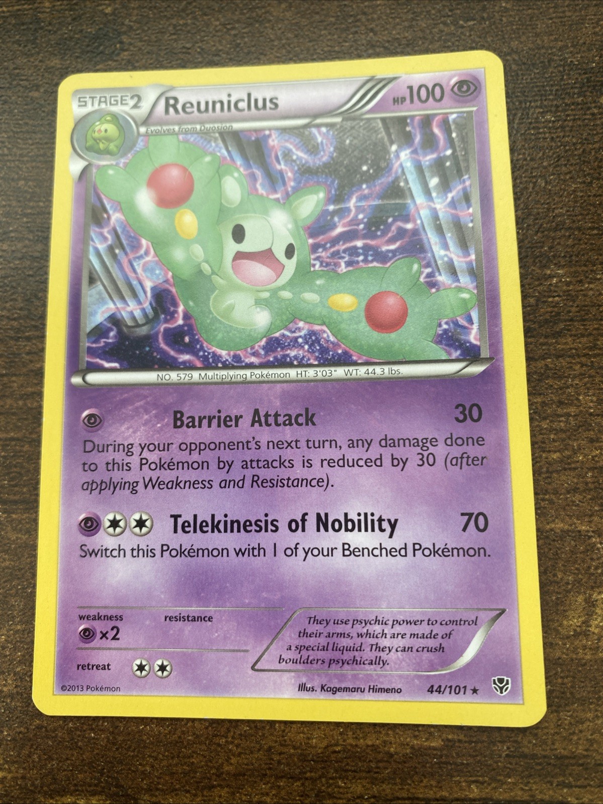 Reuniclus 44/101 Plasma Blast Regular