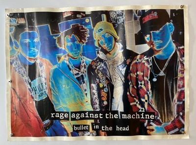 Rage Against The Machine Bullet In The Head Poster Rolled SS 25x35