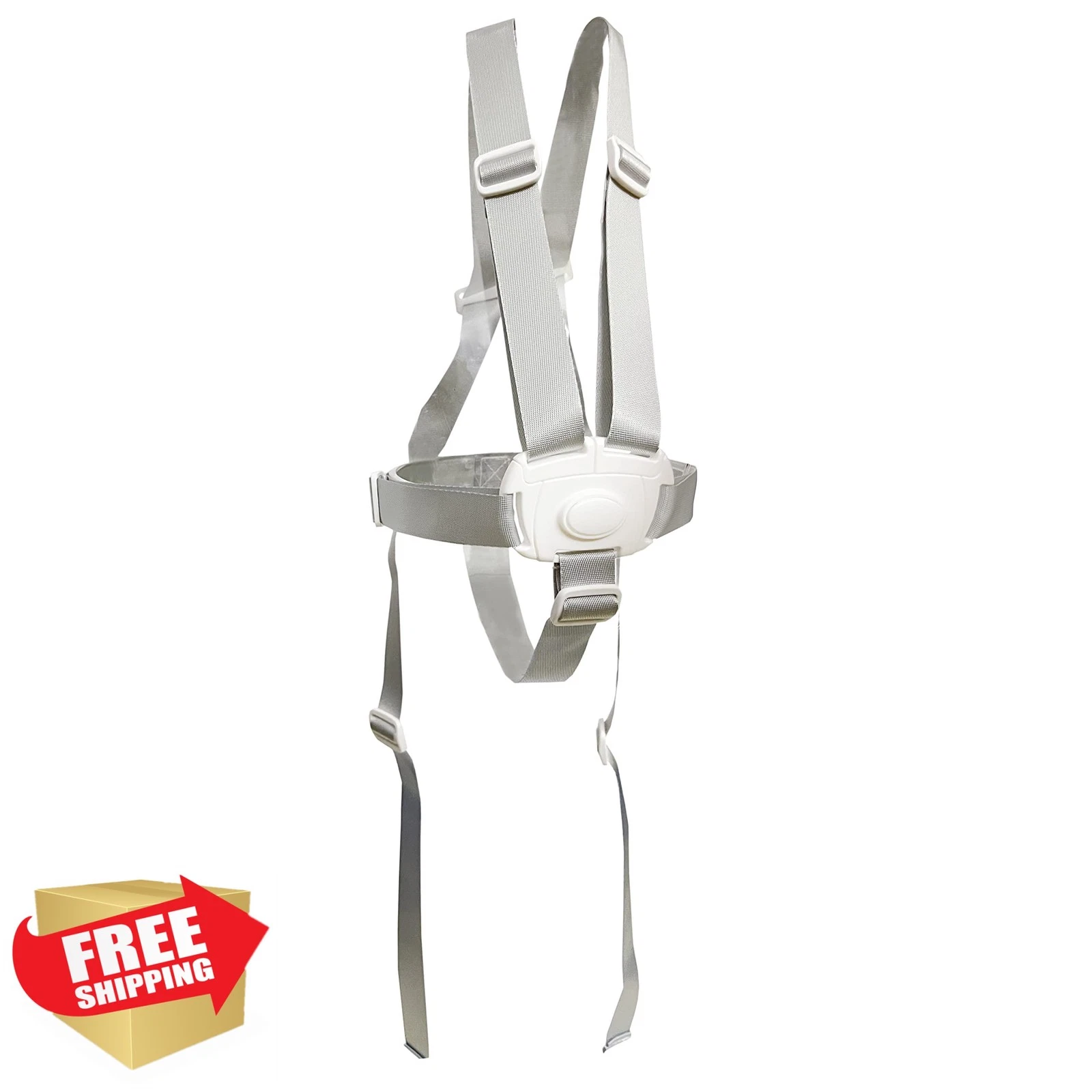 ZARPMA High Chair Straps Grey Replacement