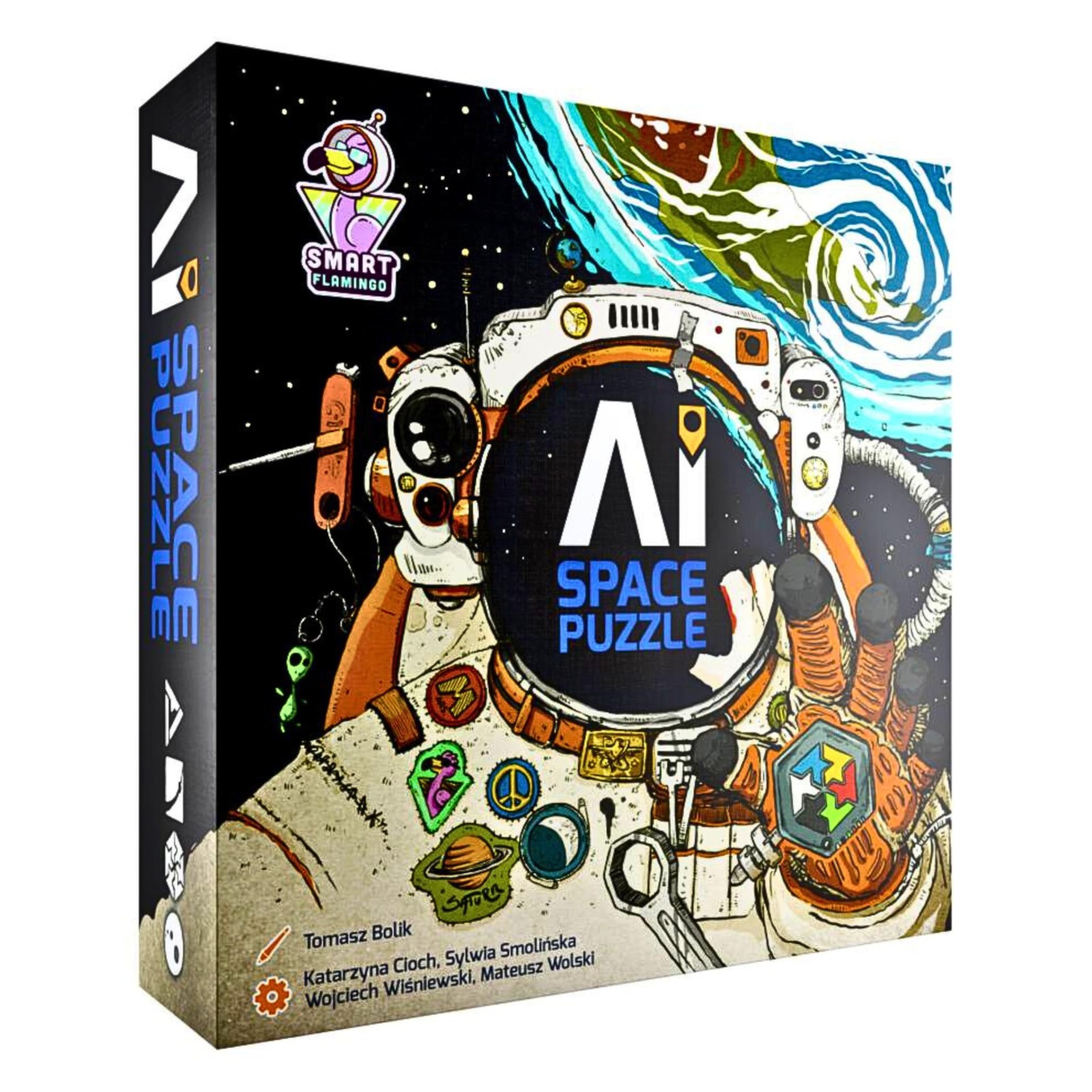 Wydawnictwo Portal POP00427 AI Space Puzzle (Eng.)