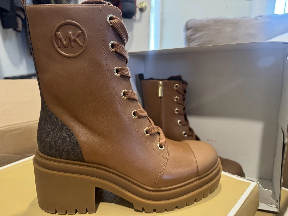 Michael Kors Brown Leather Boots for Women for sale | eBay display picture 1