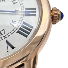 CARTIER W6701007 Ronde SoloSM Watches K18PG pink gold/leather/Stainless Ste... 8