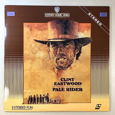 Pale Rider, Laserdisc LN cover VG close to LN , Clint Eastwood