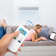 Universal Air Conditioners Remote Control Replacement Battery Powered Remote