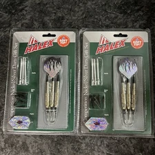 HALEX Competition Nickel Silver 17 Gram Soft Tip Darts Gift Sets X2
