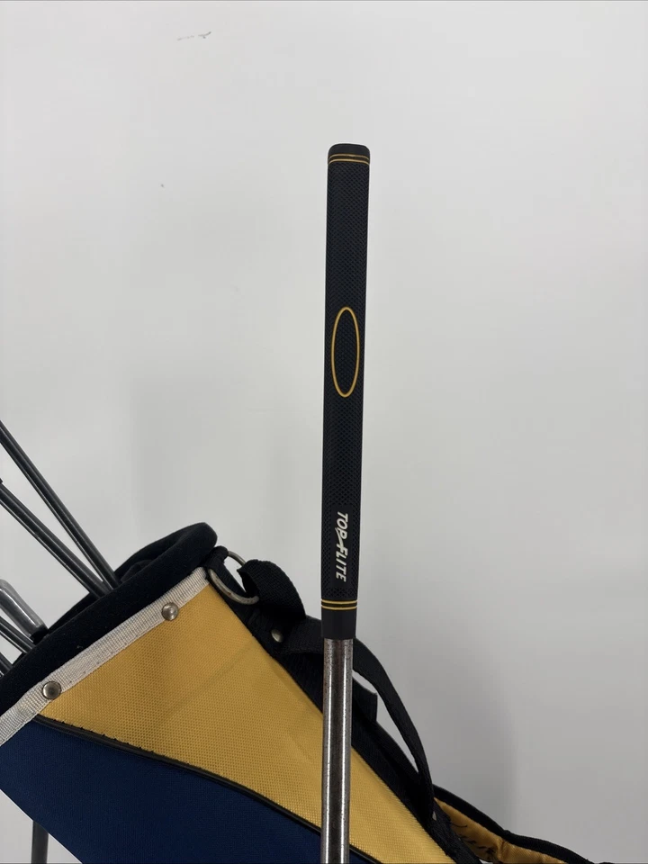 Top Flite Xlj Junior Stand Bag Set (6 Clubs, Bag, Ages 9-12, LEFT) LH Kids Golf - Image 4 of 4