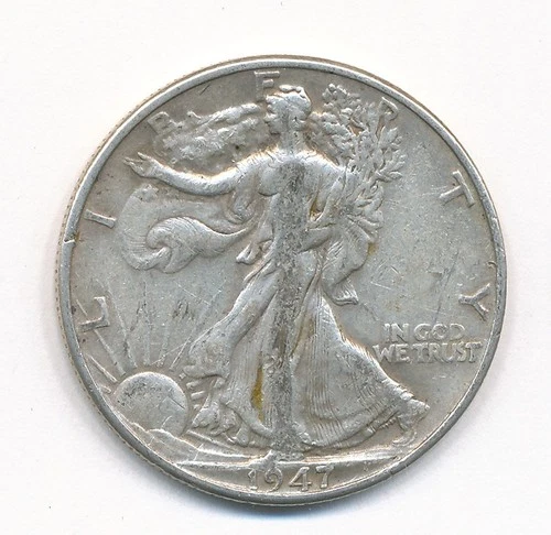1947 P WALKING LIBERTY SILVER HALF DOLLAR
