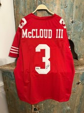 Ray-Ray McCloud Signed San Francisco 49ers Jersey JSA COA