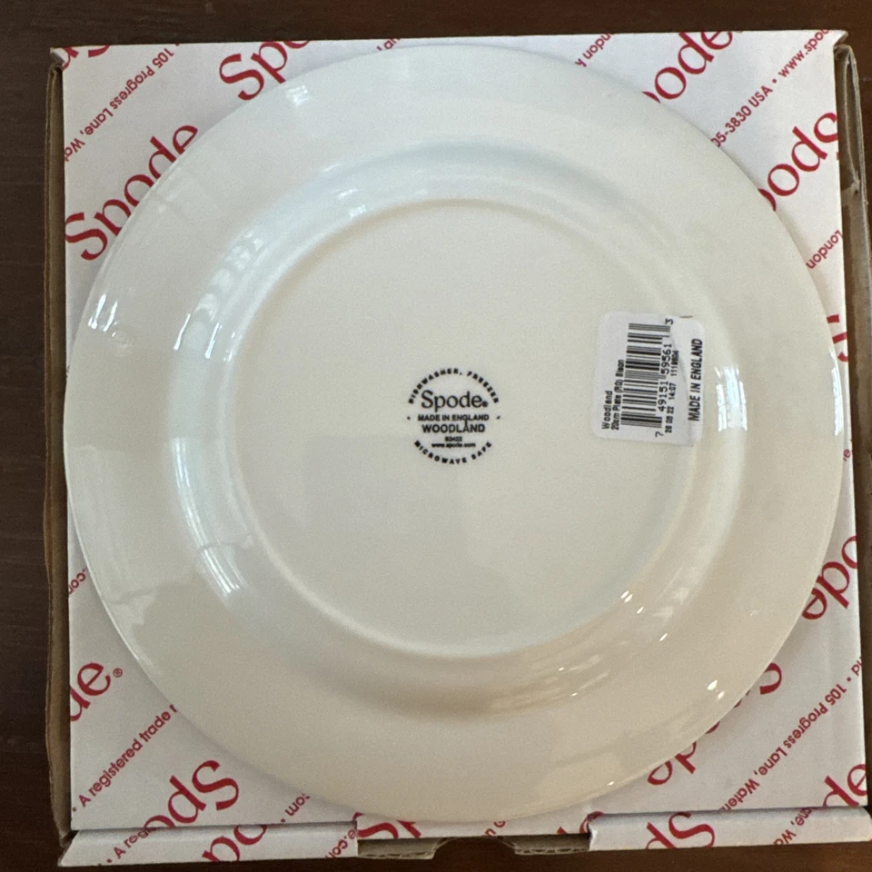 Spode Woodland Salad Plate - Bison - Great for Thanksgiving - Image 2 of 4