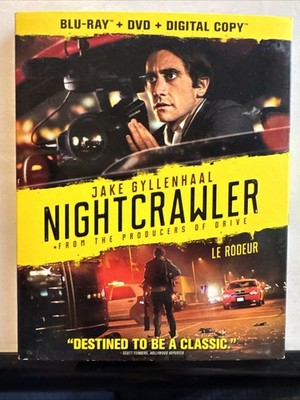 Nightcrawler (Blu-ray/DVD (2014) Canadian, Jake Gyllenhaal) Rare OOP Slipcover