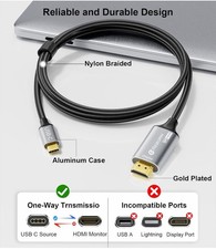 Reborn USB to HDMI Adapter, 1080P 60Hz USB 3.0 Male to HDMI Female