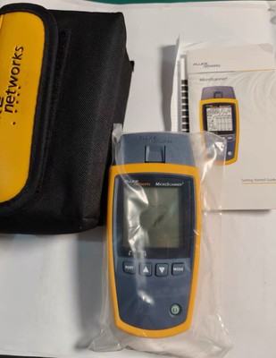 FLUKE NETWORKS MICRO-SCANNER NETWORK CABLE & POE TESTER (NEW) - FREE SHIPPING