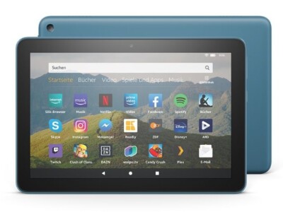 Amazon Fire HD 8 (10th Gen.) K72LL4 - 32GB - Wi-Fi - 8in Tablet - Twilight Blue