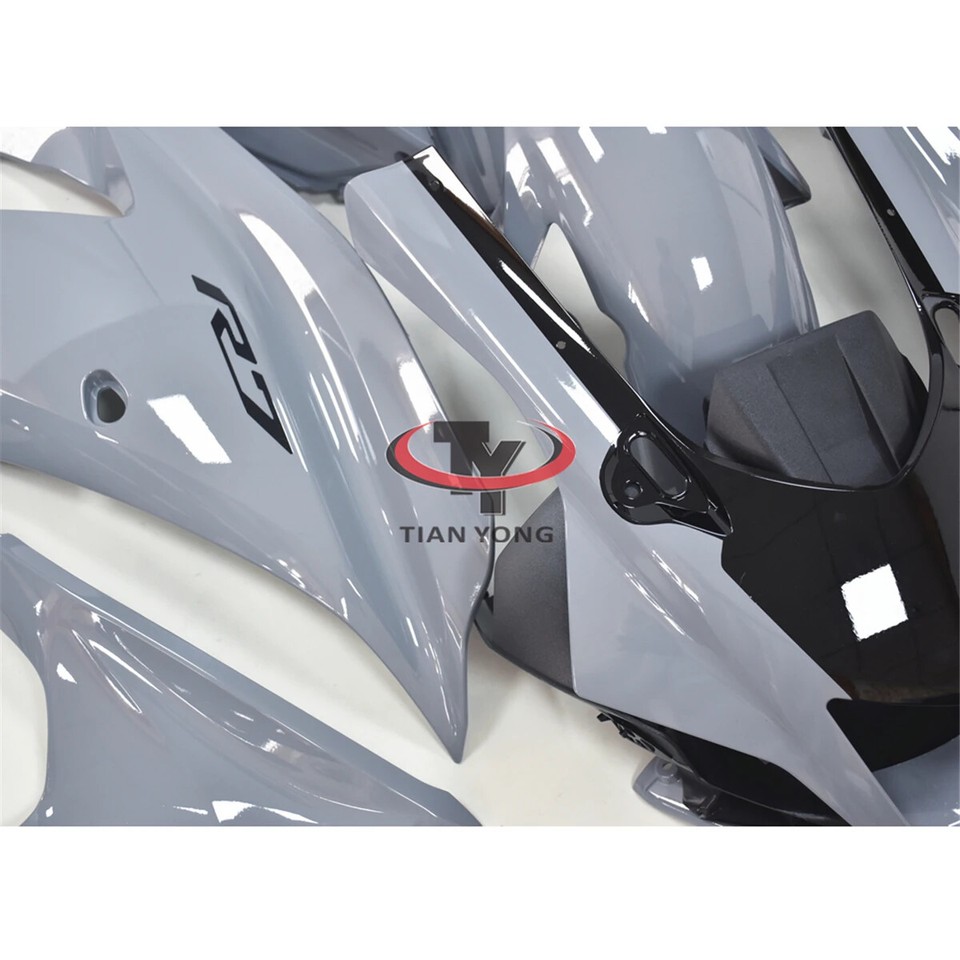 Cement Gray Fairings Kit For Yamaha YZFR7 20222024 R7 ABS Injection