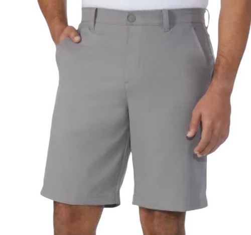 Kirkland Signature Men's performance Short Gray Comfort Waist Stretch UPF 50 - Picture 5 of 6