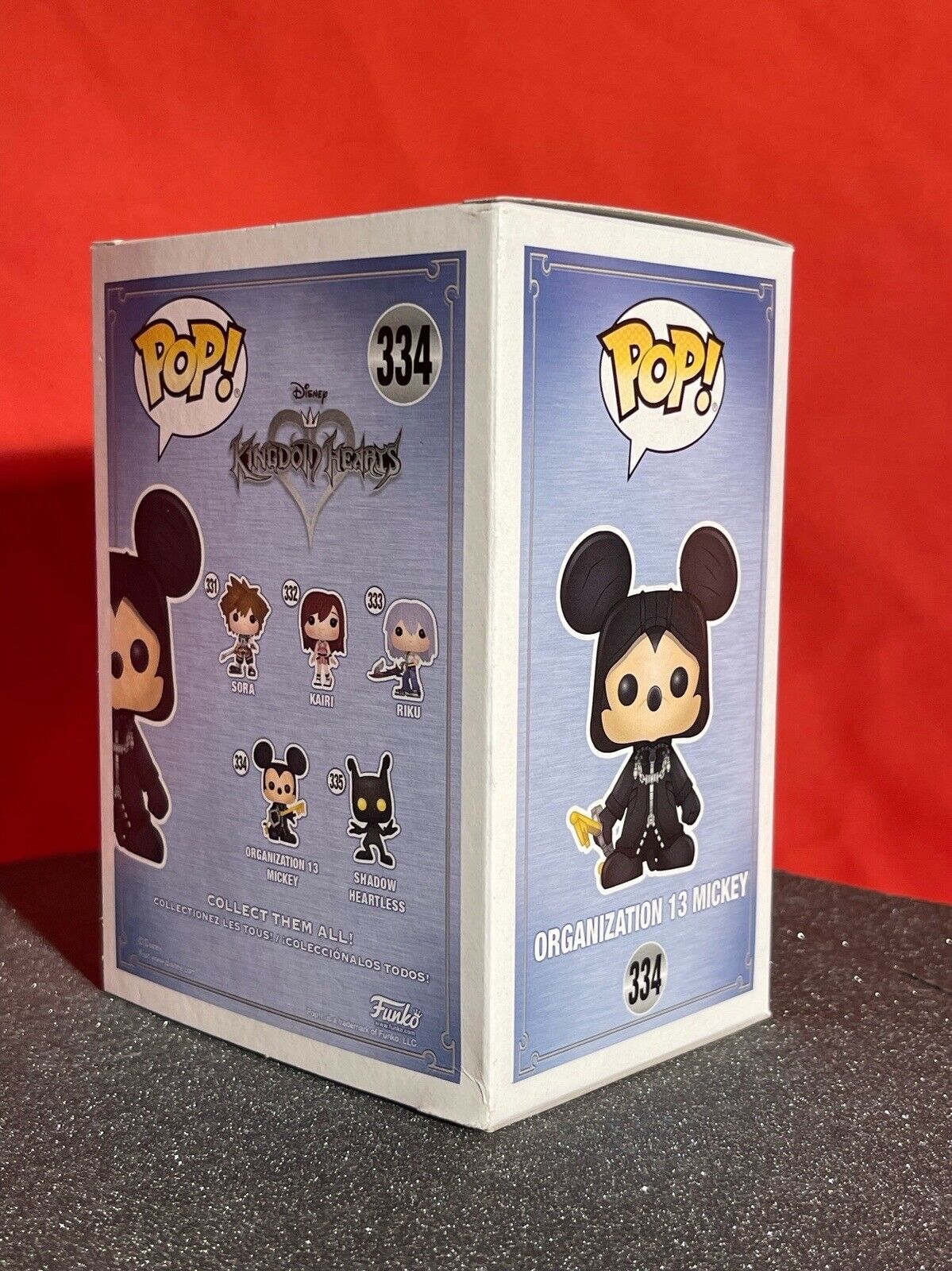 Funko Pop! Disney Kingdom Hearts Organization 13 Mickey Box Lunch Exclusive  Figure #334 - US