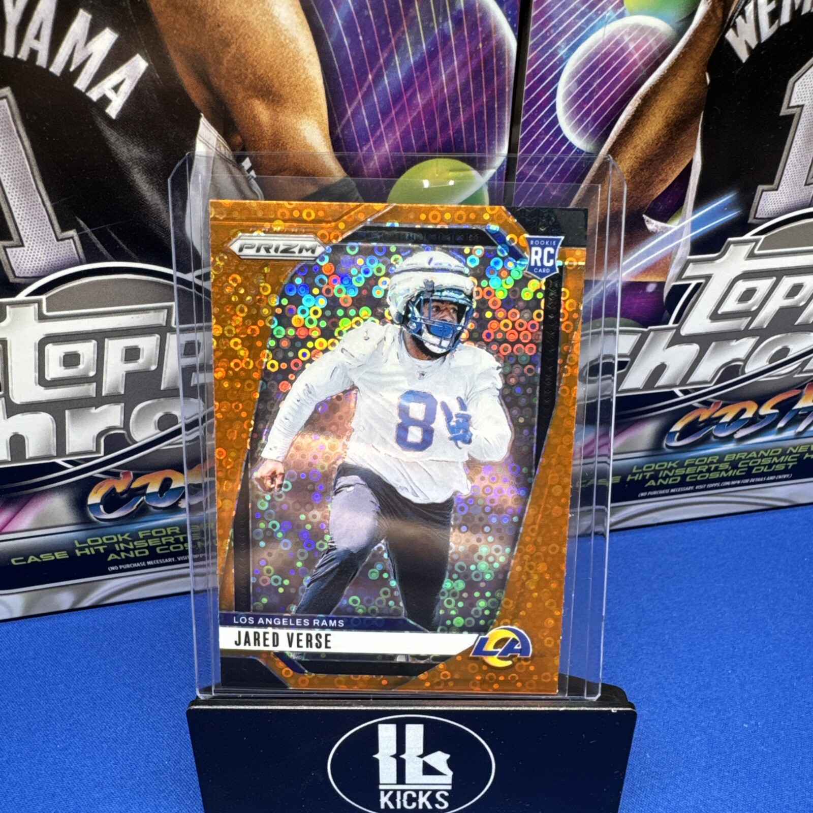 2024 Panini Prizm - Rookies Disco Prizm #341 Jared Verse (RC)