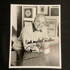 Tim Conway Autographed 8x10 B&W Photo Television Star Comedian Actor