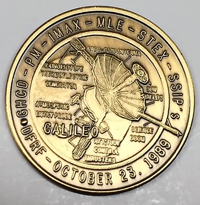 N034 NASA SPACE SHUTTLE COIN / MEDAL, ATLANTIS, STS-34 | eBay