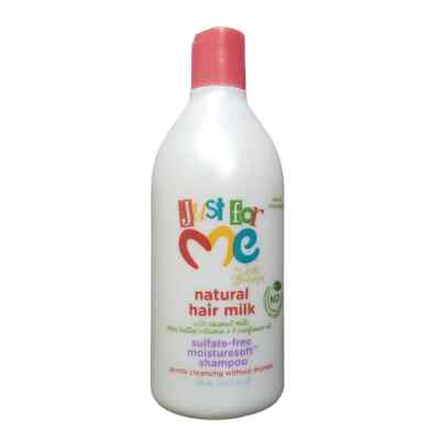 Just For Me Natürliche Haarmilch Sulfatfreies Feuchtigkeitsweiches Shampoo 13,5 Oz.