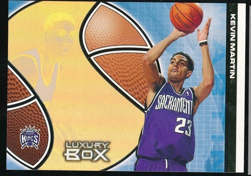 Kevin Martin #122 2005 Topps Luxury Box card