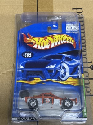 2001 Hot Wheels Treasure Hunt Series Roll Cage #2/12 With Protective Case