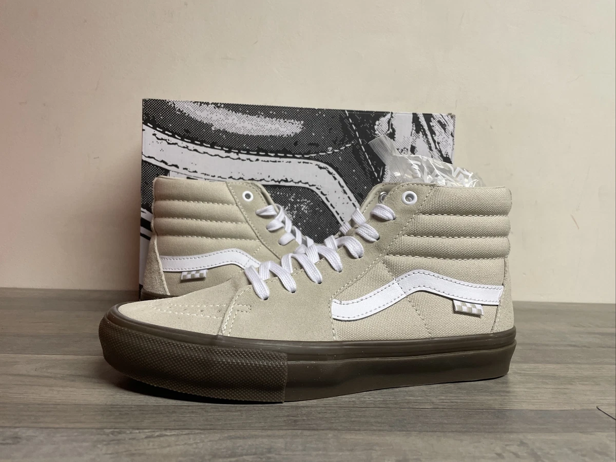 Vans sk8 hi pro gum hot sale