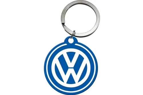 Genuine Volkswagen Keyring "Logo" - Keyring Fob VW Beetle Bulli