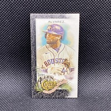 2022 Allen and Ginter Base Mini Black Border #120 Yordan Alvarez