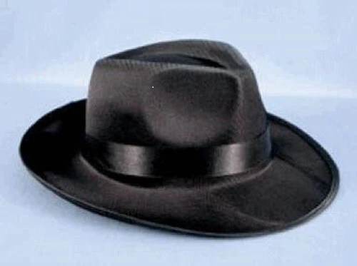 Sombrero para niños HMS Gangster DELUXE satinado Fedora Foto 2 de 2