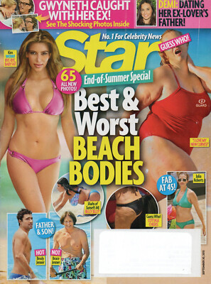 STAR September 30 2013 65 Best & Worst Beach Bodies Kim Kardashian Kris Jenner