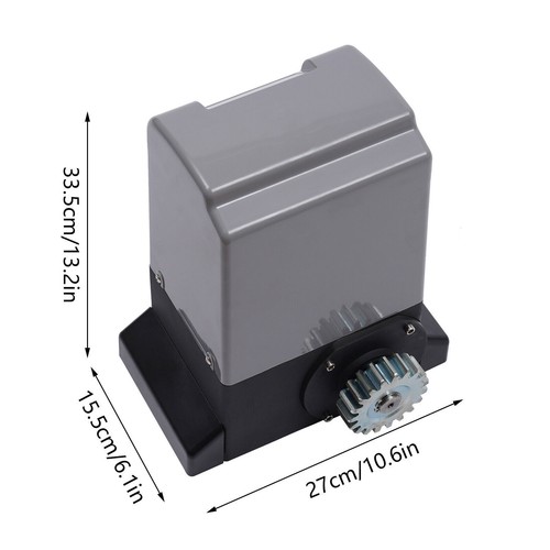 4400lb Electric Sliding Gate Opener Garage Door AC Motor with 2 Remotes 6m Racks - Picture 65 of 75