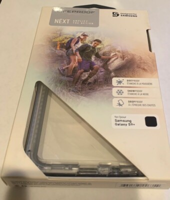 NEW LifeProof Next Series Case for Samsung Galaxy S9+ (Plus) - Clear/Black