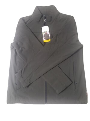 Free Country Free Cycle Super Softshell Men's Jacket Medium NWT DARK OLIVE