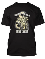 Big and Tall Tee 2nd Amendment Tee Shirt Don't Tread On Me Graphic Pro Club Tee