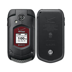 Kyocera E4520PTT DuraXV Push To Talk Rugged Waterproof GPS Verizon Cell Phone