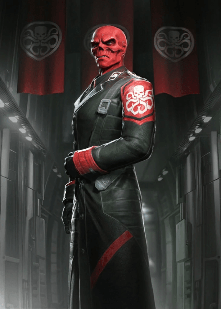Red Skull Marvel Comics Custom Art Trading Card Thick C234 | eBay