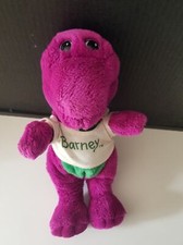 VTG 1992 Barney Purple Dinosaur plush T-Shirt 10" Vintage the lyons group