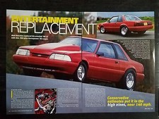 1993 Ford Mustang Coupe Ford Mustang Lx - 4 Page Article 1993 Ford Mustang Coupe Ford Mustang Lx - 4 Page Article
