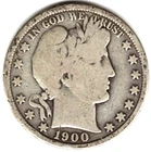 1900 Barber Half grades in GOOD + condition ~ PLEASE SEE THE SCAN    stk 673