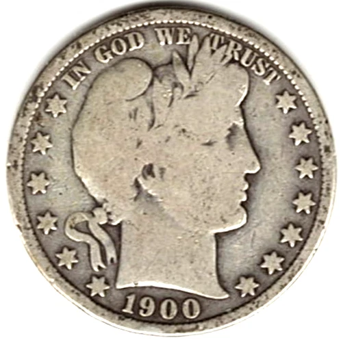 1900 Barber Half grades in GOOD + condition ~ PLEASE SEE THE SCAN    stk 673