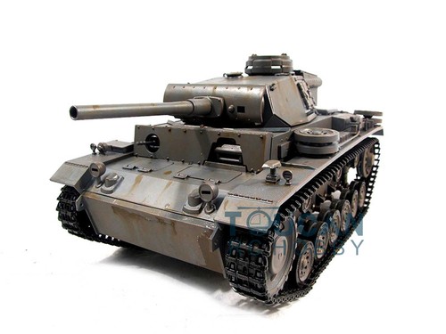 Mato Almost 100% Metal 1/16 Panzer III RC RTR Tank Infrared Barrel 1223 Recoil - Picture 2 of 11