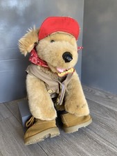 Build A Bear BAB Stuffed Animal Clothes Fishing Hiking Camp Outfit Plush 16"