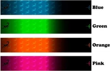 White Water Archery Tiled Scorpion Black Fade 1 Arrow Wraps 15 Pc Pack