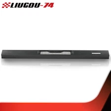 Black Dash Top Cover Defrost Vent Bezel Trim Fit For 1997-2006 Jeep Wrangler TJ 